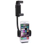 [UAE Warehouse] HAWEEL 2 in 1 Universal Car Rear View Mirror Stand Mobile Phone Mount Holder, Clamp Size: 40mm-80mm, For iPhone, Galaxy, Huawei, Xiaomi, LG, HTC and other Smartphones